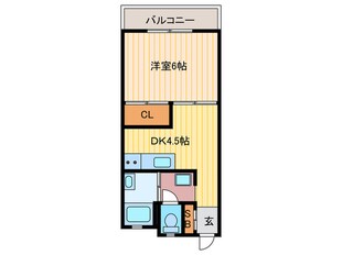 コ－ポオ－タの物件間取画像